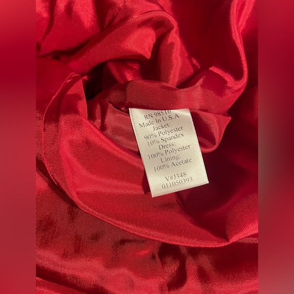 NWT Coldwater Creek Sheer Mesh Jacketed Dress Sz 8 - Picture 8 of 16